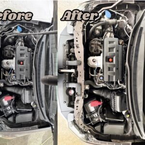 Engine Bay Detailing on a Honda Civic