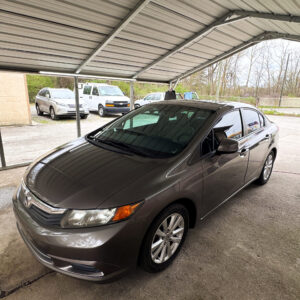 A Honda Civic that had our Exterior Maintenance Detail completed on it